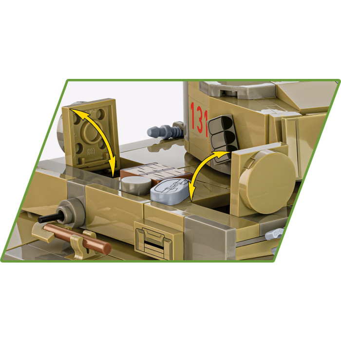 Cobi 3123 Tiger I no 131 - 896 deler fra