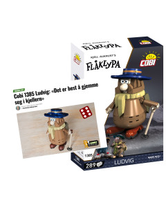 Cobi 1385 Ludvig figur Fl&aring;klypa - 289 deler