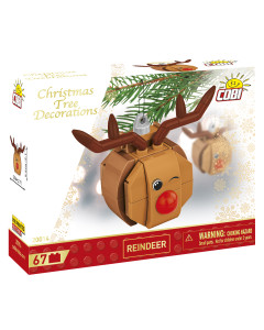 Cobi 20014 Juletrepynt reinsdyr - 67 deler