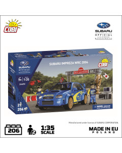 Cobi 24652 Subaru Impreza WRC 2004 - 212 deler