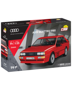 Cobi 24664 Audi Quattro R&oslash;d - 88 deler