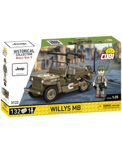 Cobi 3133 Willys MB - 132 deler