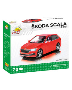 Cobi 24582 Skoda Scala r&oslash;d - 70 deler