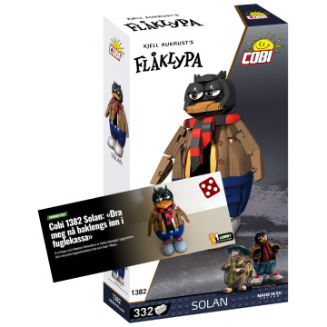 Cobi 1382 Solan figur Flåklypa 325 deler