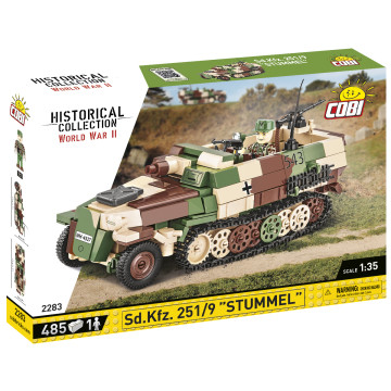 Cobi 2283 SD-KFZ.251/9 Halftruck - 485 deler