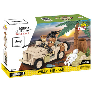 Cobi 2298 Willys MB - 200 deler