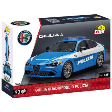 Cobi 24606 Alfa Romeo Giulia Quadfrifoglio Polizia - 93 deler