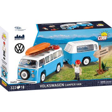 Cobi 24653 VW T2b Campingbil - 322 deler