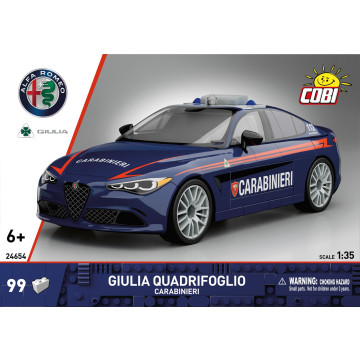 Cobi 24654 Alfa Romeo Giulia Quadfrifoglio Carabinieri - 99 deler