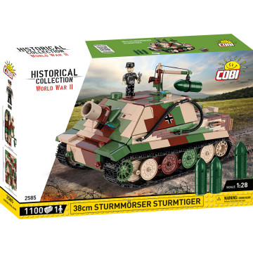 Cobi 2585 Sturmmorser Tiger - 1115 deler
