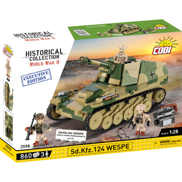 Cobi 2598 Sd.Kfz.124 Wespe - 860 deler
