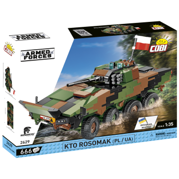 Cobi 2629 KTO Rosomak 2i1 - 654 deler