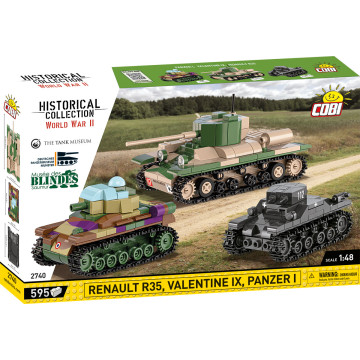 Cobi 2740 WWII Executive museum set - 595 deler