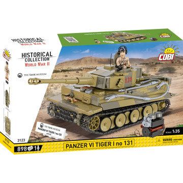 Cobi 3123 Tiger I no 131 - 896 deler