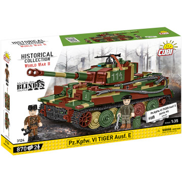 Cobi 3124 PZKPFW VI Tiger Ausf.E -862 deler