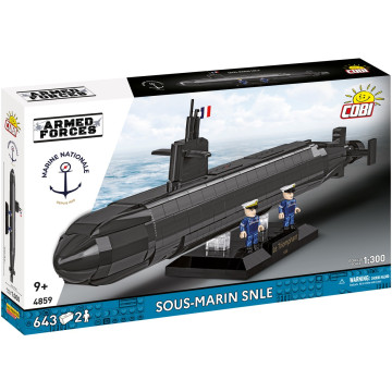 Cobi 4859 Sous-Marin SNLE U-båt - 643 deler