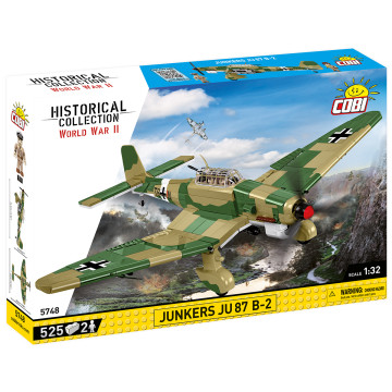 Cobi 5748 Junkers JU-87 G/D Stupbomber - 525 deler