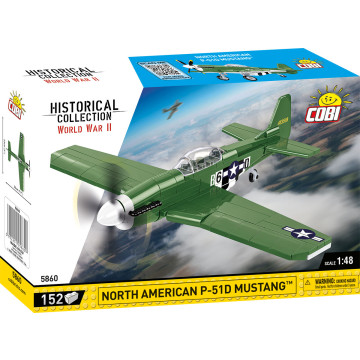 Cobi 5860 Mustang P-51 - 150 deler