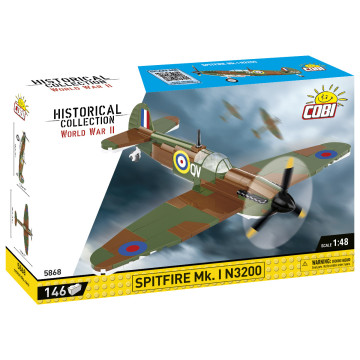 Cobi 5868 Spitfire Mk.1 146 deler