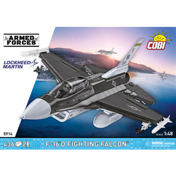 Cobi 5914 F-16D Fighting Falcon - 438 deler