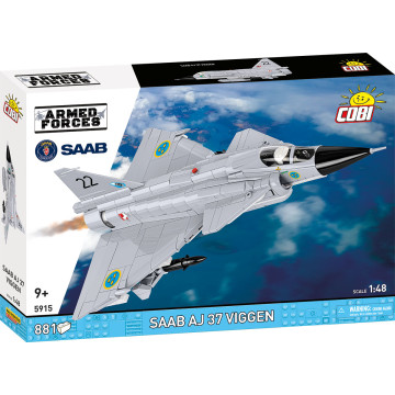 Cobi 5915 SAAB AJ37 Viggen - 836 deler