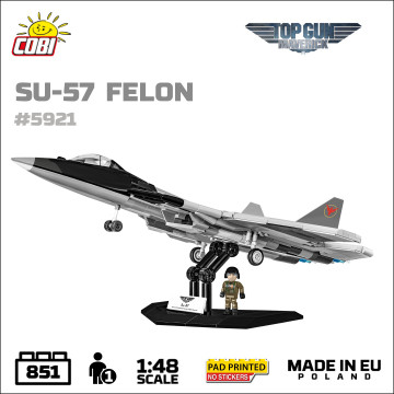 Cobi 5921 Sukhoi SU-57 Felon - 816 deler