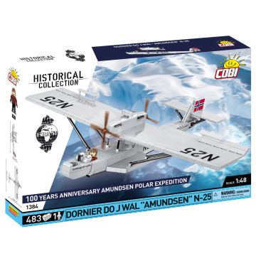 Cobi 1384 Dornier Wal N-25 Amundsen expedition - 483 deler og 1 pilot