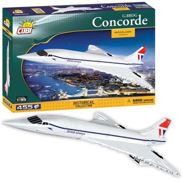 Cobi 1917 Concorde fly - 455 deler