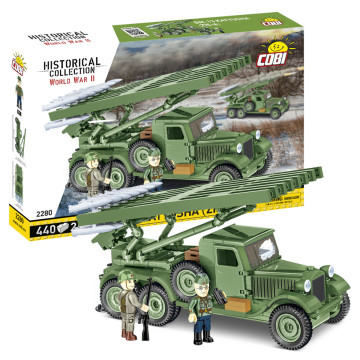 Cobi 2280 BM-13 Katyusha Rocket Launcher - 450 deler