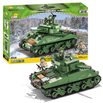 Cobi 2550 Sherman M4A3E2, 770 deler