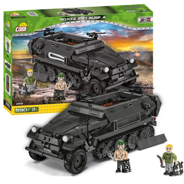 Cobi 2552 SD.KFZ 251/1 AUSF.A  - 590 deler