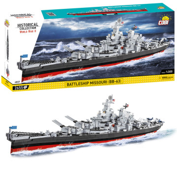 COBI 4837 Battleship Missouri - 2640 deler