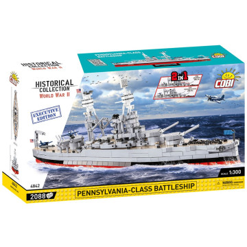 Cobi 4842 Battleship Pennsylvania class 2in1