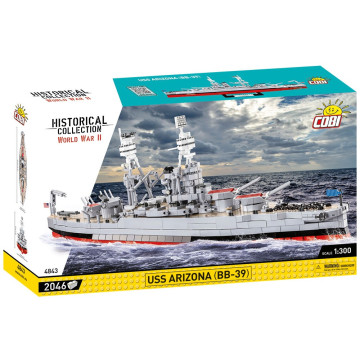 Cobi 4843 USS Arizona BB-39 - 2050 deler