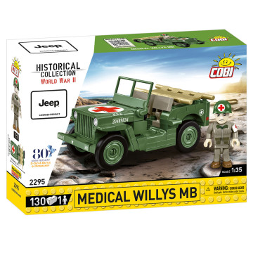 Cobi 2295 Medical Willys MB D-Day 1944